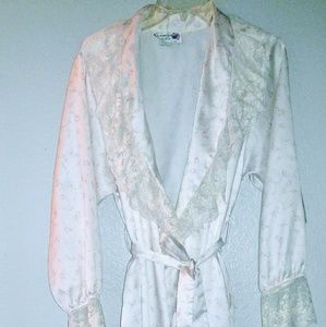 Vintage floral and Lace nightgown